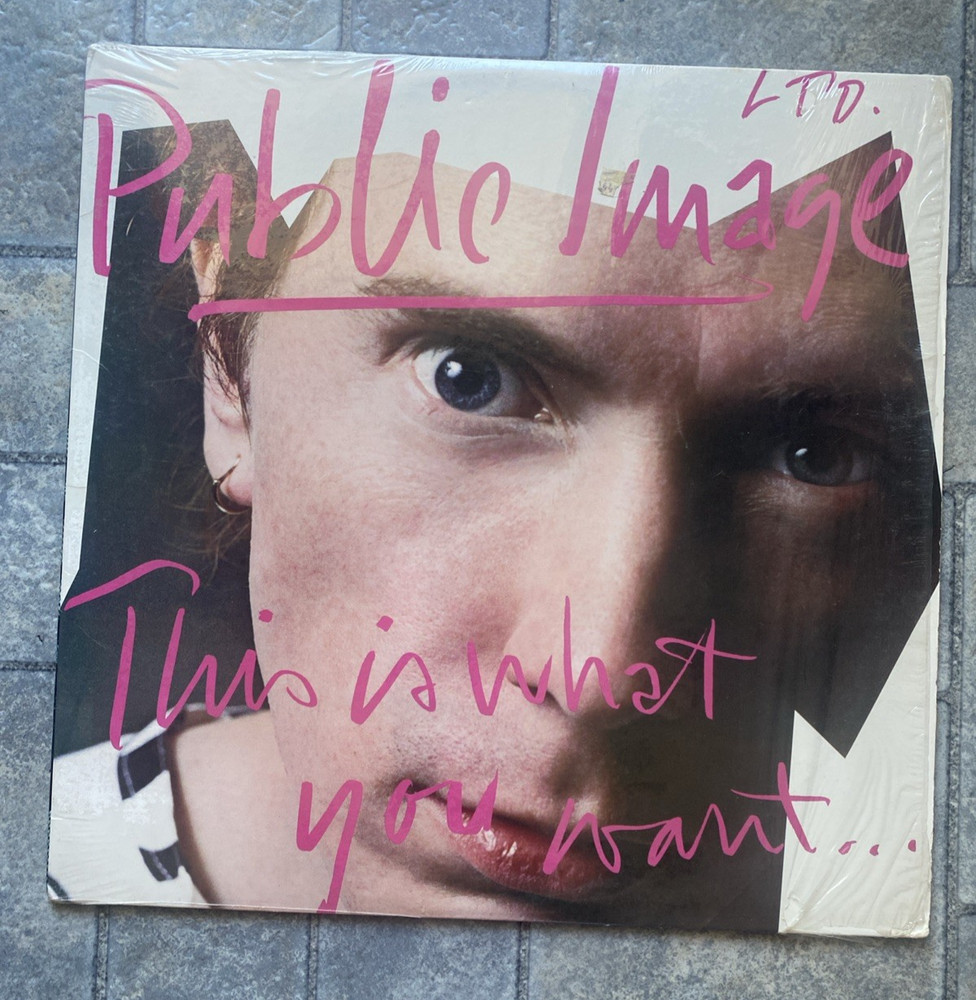 Public Image Ltd. This is What You Want Elektra 60365 Vinyl Record