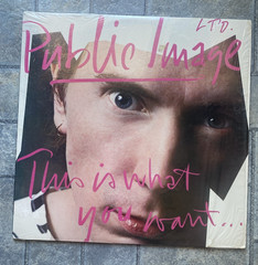 Public Image Ltd. This is What You Want Elektra 60365 Vinyl Record