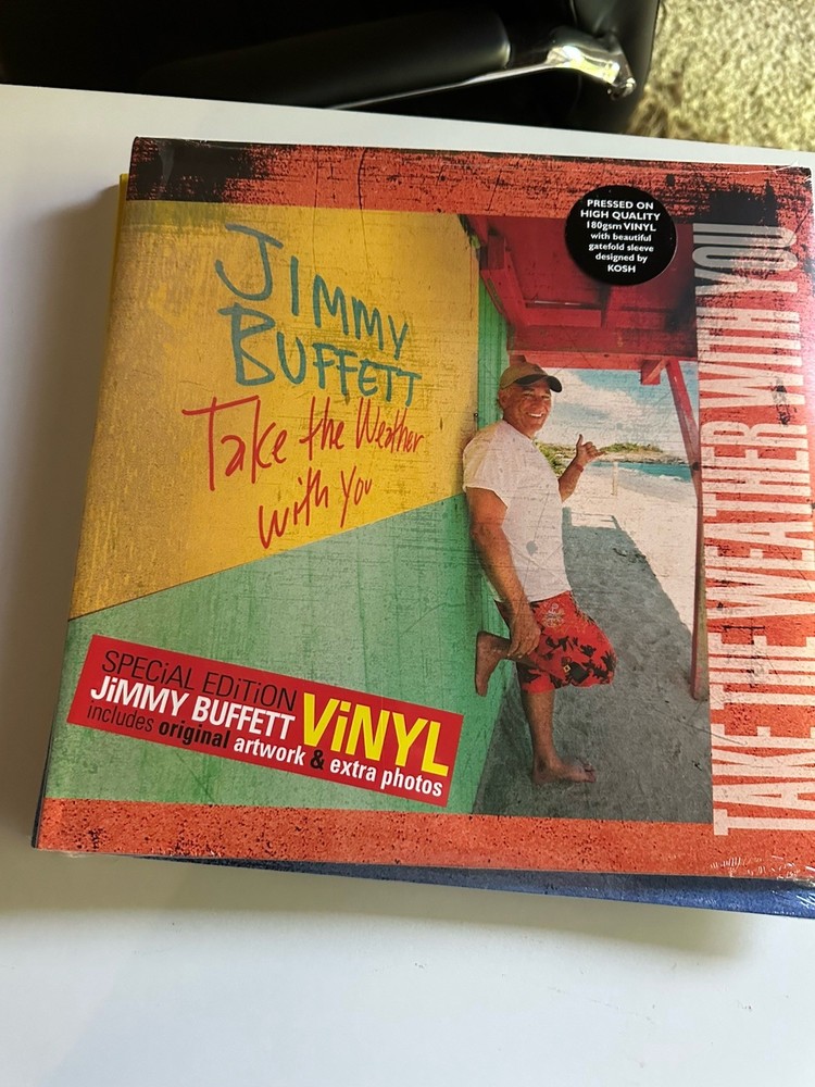 Jimmy Buffett Take The Weather With You (2006) Mailboat Records 2xLP vinyl NEW