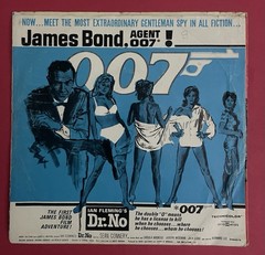 RARE DR. NO Picture Sleeve 45 VG+ JAMES BOND John Barry Ultrasonic