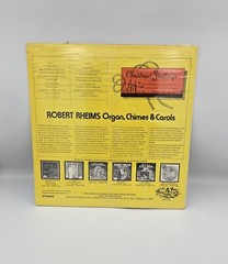 Robert Rheims Merry Christmas In Carols LP Mistletoe Stereo Holiday VG