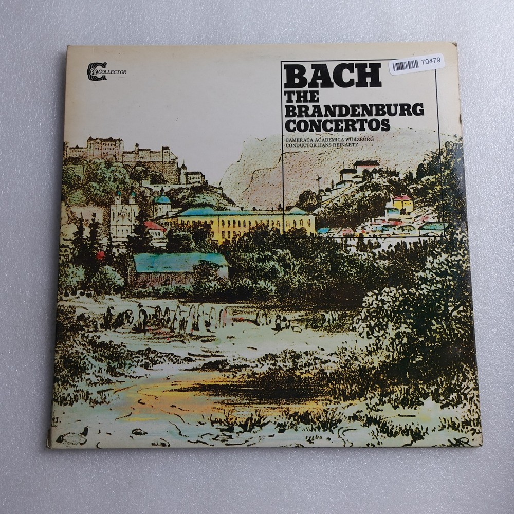Johann Sebastian Bach Brandenburg Concertos LP Vinyl Album Record Classical