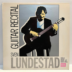 SVEN LUNDESTAD – Guitar Recital (1986) – 12″ Vinyl Record LP – EX