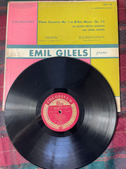 RARE Emil Gilels, Tchaikovsky, Chopin, Rachmaninov, Liszt LP Vinyl 1956