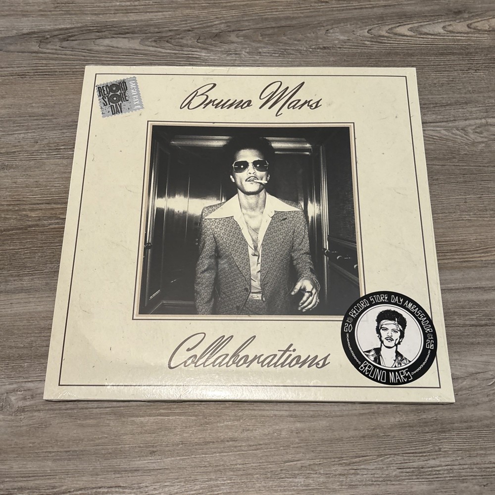Bruno Mars Collaborations Vinyl LP Record Store Day Edition ( NEW & SEALED)