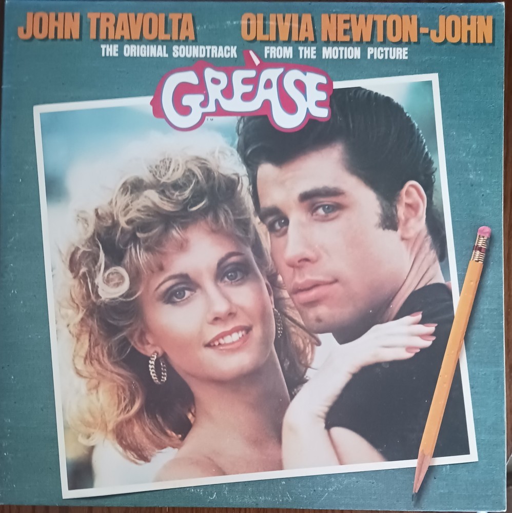 GREASE – ORIGINAL MOVIE SOUNDTRACK – 1978 RSO RECORDS 2XLP SET – (VG/VG)