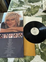 LOT 7 ALBUM VINYL LP Rod Stewart VG+ Lyrics Insert Booklet Gatefolds Rare Rock