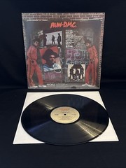 1st – 1984 -Run-D.M.C. – self titled debut vinyl LP Profile Records excellent/EX