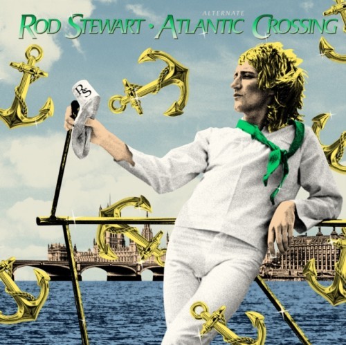 ROD STEWART: ALTERNATE ATLANTIC CROSSING (BLUE MARBLE VIN – LP vinyl *BRAND NEW*