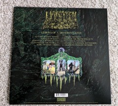 Undeath Lesions Of A Different Kind transparent Purple opaque green split Vinyl