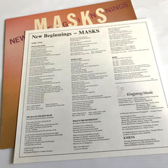 New Beginnings – Masks Vinyl LP Album 1982
