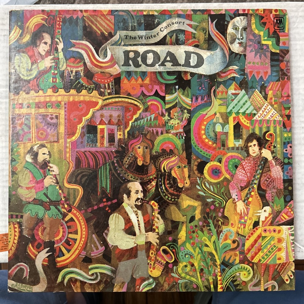 Winter Consort – Road PROMO LP VG+/VG+ Cleaned Play‑Tested Rare Copy