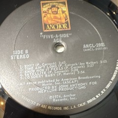Ace Five-a-Side 1974 Anchor ANCL-2001 12″ Stereo Black Vinyl LP