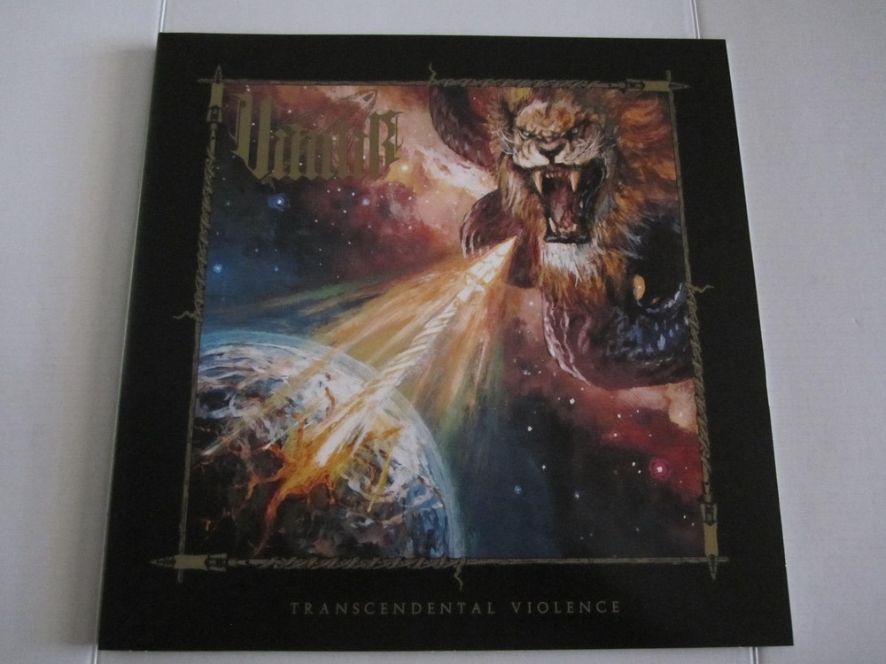 VIMUR – Transcendental Violence LP, Transparent Teal Galaxy Vinyl, 2022 LIKE NEW