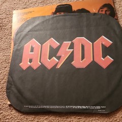 AC/DC Powerage 1978 Atlantic SD 19180 Black Vinyl LP 12″ Stereo