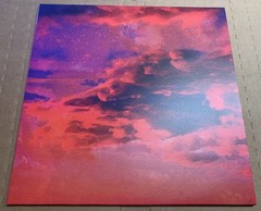 GLARE Sunset Funeral LP Nu Violet Vinyl /300-All Under Heaven Leaving Time Whirr