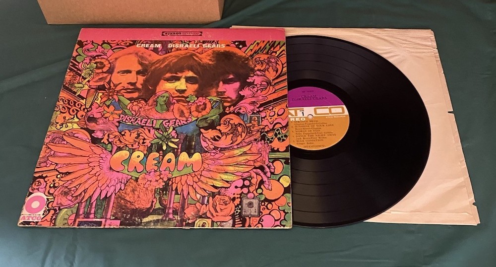 Cream – Disraeli Gears – 1967 US Original Stereo First Pressing SD 33-232
