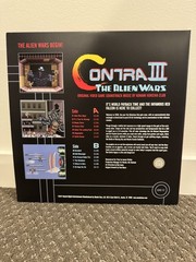 Contra III The Alien Wars VGM Vinyl LP Blue/Red Variant Signed by Paul Mann