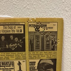 The Beach Boys PROMO Pet Sounds Original Pressing Capital T 2458 33 RPM Vinyl