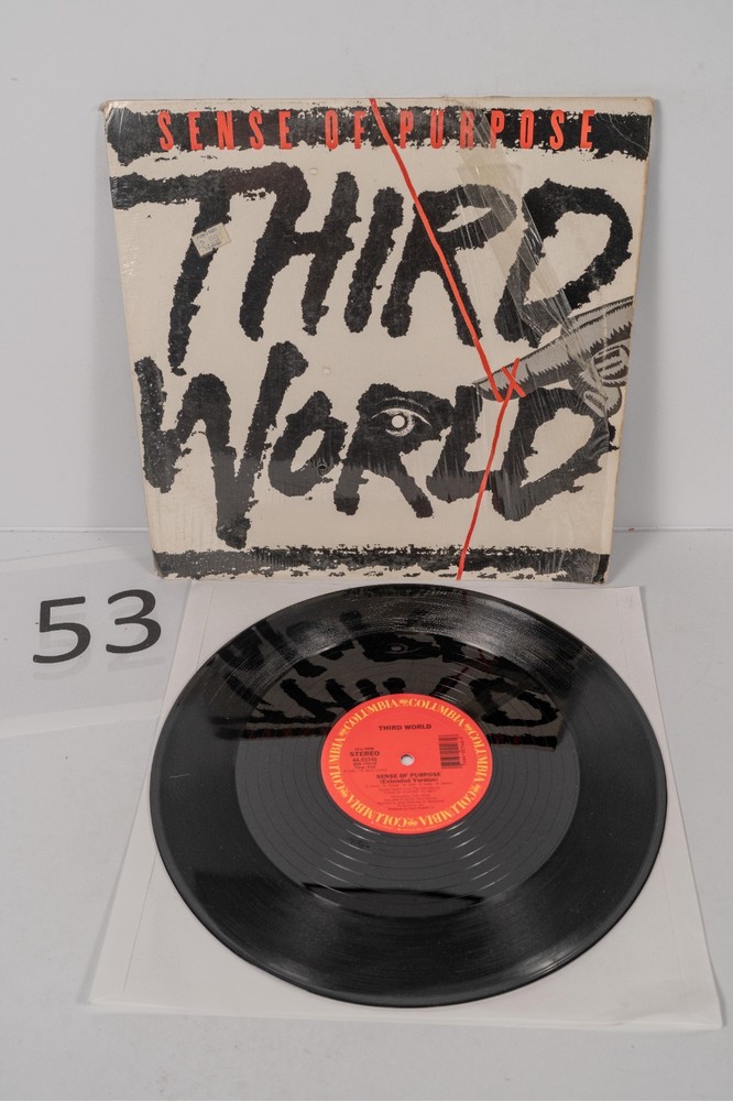 Third World – Sense Of Purpose 1984 12″ US Orig Columbia Shrink Shep Pettibone