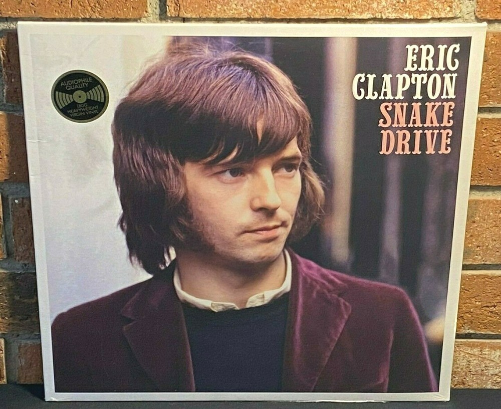 ERIC CLAPTON – Snake Drive, Import 180 Gram BLACK VINYL LP New & Sealed!