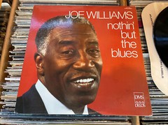 JOE WILLIAMS “NOTHIN’ BUT THE BLUES” Vinyl LP, VG+