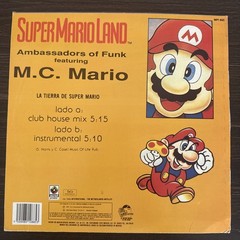 RARE 1992 Super Mario Land Vinyl 12” Mexico Press La Tierra De Super Mario VG+
