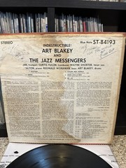 Art Blakey the Jazz Messengers Indestructible NY RVG BST 84193 Blue Note LP 1966