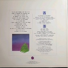 An Evening In December FIRST CALL Cynthia Clawson 1985 LP Christmas vinyl