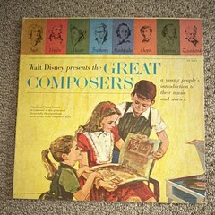 Disneyland Walt Disney The Great Composers 1961 ST-3915 12″ Vinyl LP 33RPM