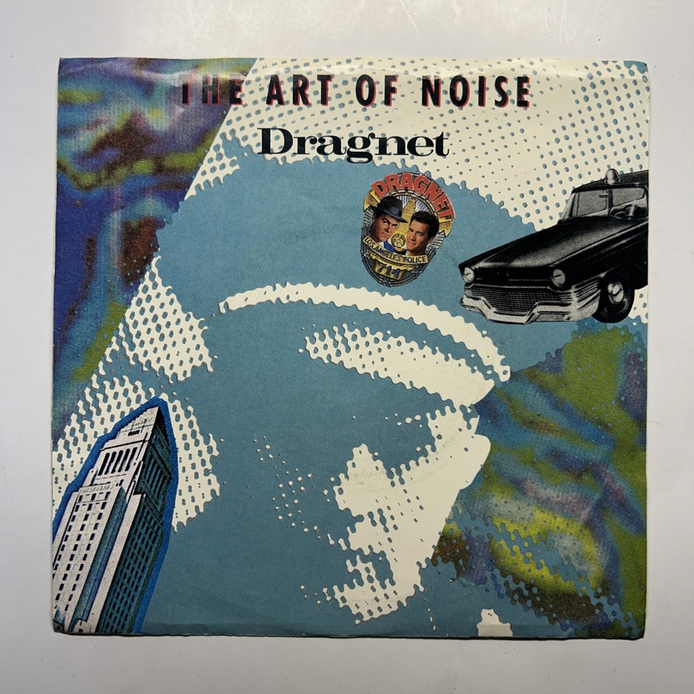 The Art Of Noise Dragnet b/w Acton Art 45 rpm 7″ 1987 NM