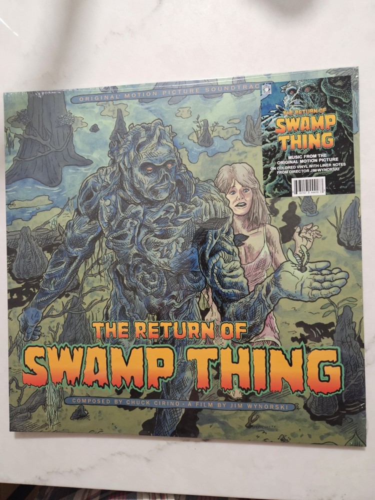 Return Of Swamp Thing – Soundtrack LP – Colored Vinyl – Terror Vision – Sealed