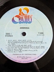 **Original Still In Shrink** AMBROSIA “Self Titled” (1975) 20th Century SVG+