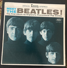 The Beatles – Meet The Beatles Apple Records MEGA RARE ERROR EX/EX