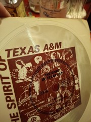 The Spirit Of Texas A & M Aggie Clear Record Booklet-33 1/3 RPM-Bob Walker ’70