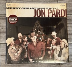 Merry Christmas From Jon Pardi — Gold Vinyl Sealed — Capitol Records