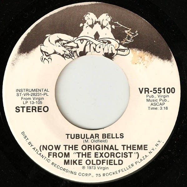 Mike Oldfield – Tubular Bells (7″) (Good (G)) – 4001230984
