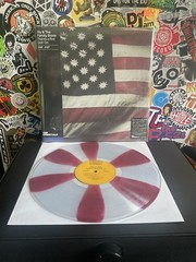 SLY & THE FAMILY STONE There’s A Riot VG+ CLEAR/RED PINWHEEL VINYL W/HYPE