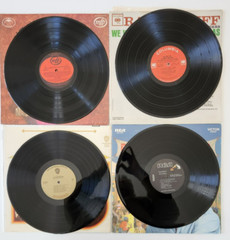 Lot 9 Vinyl Record Elvis Critters Joe Cocker Chuck Mangione Association REDUCED