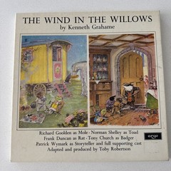 The Wind in the Willows Argo Kenneth Grahame Toby Robertson Vinyl LP Spoken Word