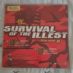 Def Jam “Survival of the Illest Volume II” 12″ Vinyl LP Rap 1998 314 566 243-1