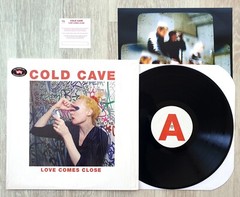 Cold Cave – Love Comes Close LP 2009 US 1st Press w/ Insert Shrink