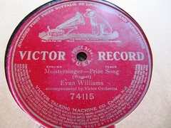 1908 EVAN WILLIAMS Wagner MEISTERSINGER Walther’s Prize Song Preislied VIC 74115