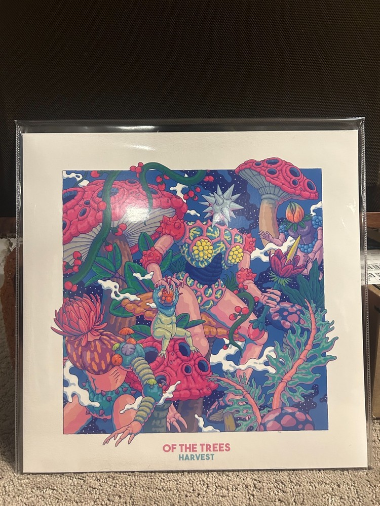 Of the Trees Harvest Vinyl Blue Splatter Repress Camp Alderwild Memory Palace