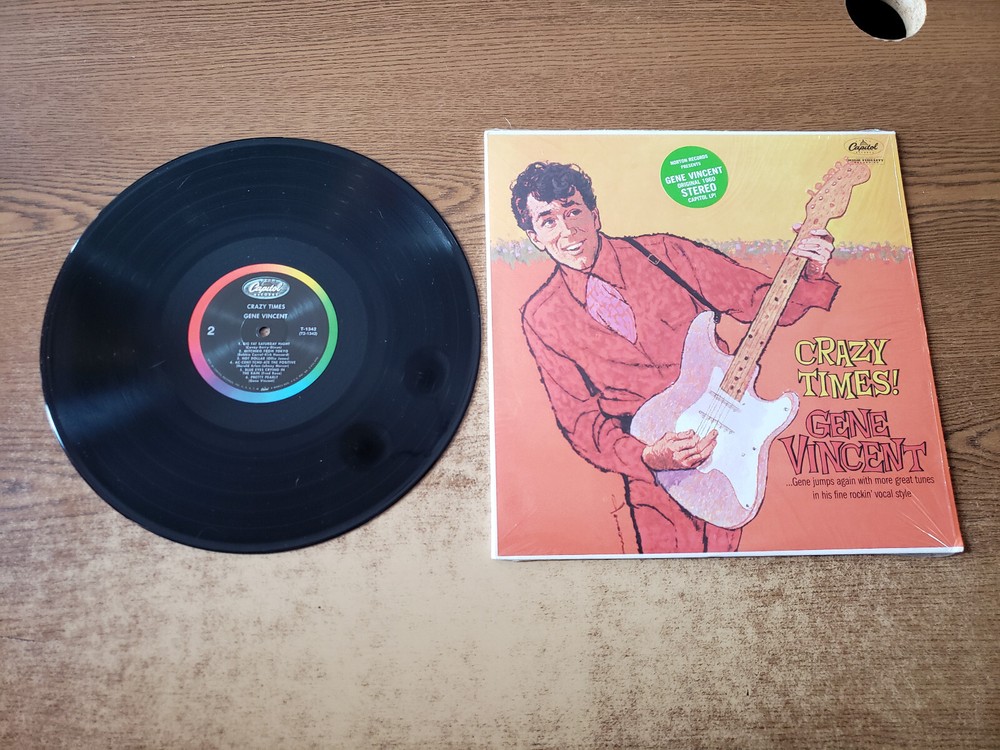 2000s MINT-EXC Gene Vincent – Crazy Times 1342 LP33