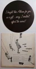 Lot 5 1960s LP Record Cover Gag Gifts including “Music For Half Assed Friends”