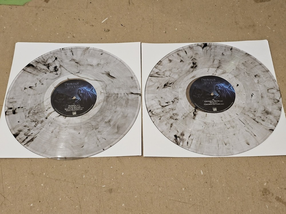 DEMONS & WIZARDS “3 III” Rare Metal Vinyl 2x LP Record NO COVER NM