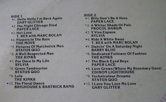20 Disco Dancin’ Hits (Various) LP- Procol Harum, The Kinks, T-REX, Gary Glitter