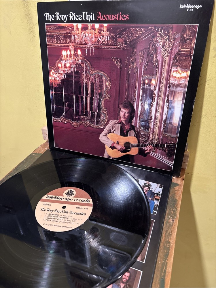 Original Tony Rice Unit Acoustics LP Bluegrass Sam Bush David Grisman