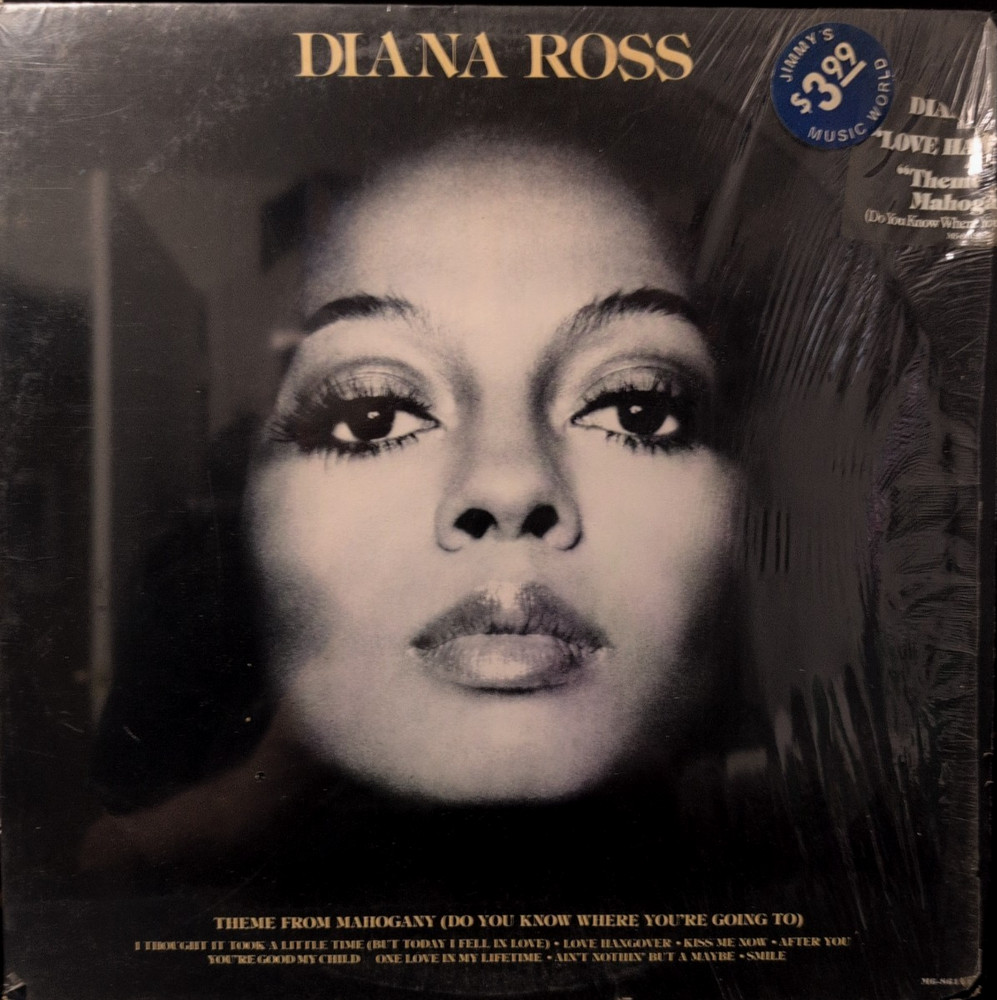 Diana Ross Theme From Mahogany LP Vinyl Album 1976 Motown Records Soul Disco USA